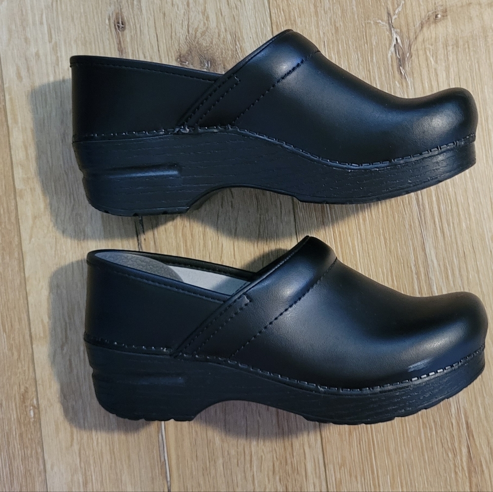 Dansko black clogs
